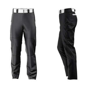 Pantalones de Béisbol de Alta Calidad Diseñados con Tela Flexible y Cintura Elástica para un Amplio Rango de Movimiento - Product Image 4