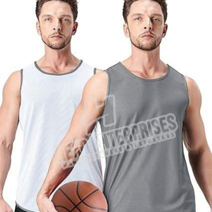 ชุดเสื้อผ้ากีฬาบาสเก็ตบอลตาข่ายระบายอากาศเสื้อเจอร์ซีย์พิมพ์โลโก้ขนาดใหญ่พิเศษสำหรับผู้ใหญ่จาก USA - Product Image 5