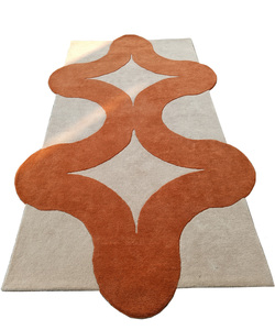 Alfombras Modernas Personalizadas Hechas a Mano, de Lana de Nueva Zelanda, con Base de Látex, Antideslizantes, para Sala de Estar, Venta al Por Mayor - Product Image 3