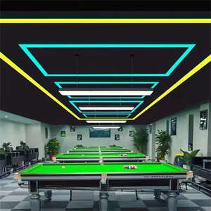 Lampada a Sospensione LED, Lampadario con Luce Sospesa RGB Dimmerabile per Ufficio, Palestra, Sala Conferenze, KTV, Sala Biliardo, Supermercato - Product Image 1