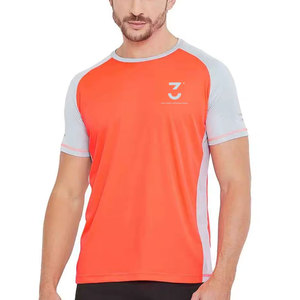 Custom Fitness Wear <b>Men</b> Gym T Shirts Featuring Athletic <b>Stretch</b> Construction For Training Running And Performance Activities - Product Image 1