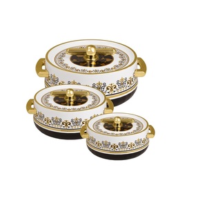 Casseroles isothermes à double paroi en acier inoxydable de luxe, plats pour aliments, chauffe-plats, compatibles avec les plaques à induction, lavables au lave-vaisselle - Product Image 4