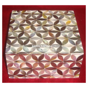 Latest Handmade and Luxurious Handcrafted High Quality <b>Wooden</b> Mother of Pearl Work <b>Jewelry</b> <b>Box</b> for Wedding Gifting Purpose - Product Image 1