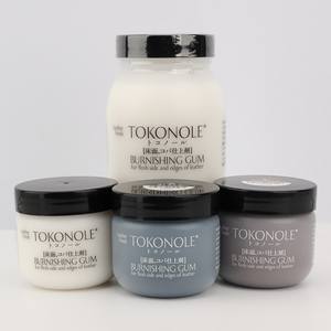 Revitalización---HECHO en JAPÓN Seiwa Tokonole 120ml Goma para Bruñir Cuero Incolora a Base de Agua e Inodora para Pulir y Alisar Cuero - Product Image 1