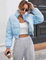 Blouson bomber court noir pour femme URBANGAZER, 100 % polyester, fermeture éclair, épais, respirant, coupe-vent, pour l'hiver et l'automne