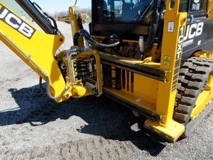 รถตักล้อยาง JCB 1CX มินิสกิดสเตียร์ รถขุดตีนตะขาบสำหรับงานก่อสร้างและฟาร์ม พร้อมเครื่องยนต์ มอเตอร์ ปั๊ม แบริ่ง เกียร์บ็อกซ์ 3.4 2000 กก. - Product Image 5