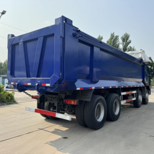รถเทรลเลอร์รถดั้ม12ล้อยาง13R22.5 HOWO NX 440HP U Bucket 8x4 LHD - Product Image 4