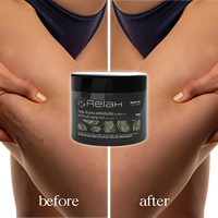 Masque corporel anti-cellulite à étiquette privée 500ml |   Traitement Détoxifiant Drainant OEM ODM à l'Argile pour Tous Types de Peau à Usage Domestique