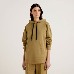 Temporada de invierno Sudaderas con capucha para mujer Casual Impreso Logo Pullover Streetwear Tallas grandes Sudadera con capucha Diseño OEM Sudaderas con capucha para mujer - Product Image 2