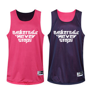 Uniforme de Baloncesto Unisex para Adultos, 100% Poliéster, Sin Mangas, Diseño Personalizable, Antibacteriano, Secado Rápido, Ligero - Product Image 2