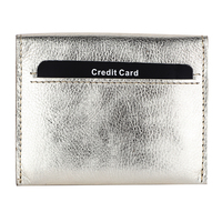Dompet Kartu Multifungsi Pria Premium IM Saad 100% Kulit Asli, Ukuran Saku Tipis, Tempat Kartu Kredit, Dompet Uang Kompak