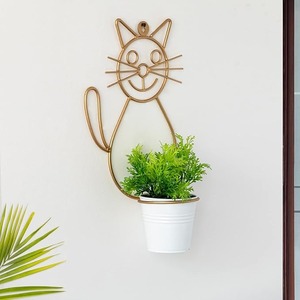 Macetas exclusivas de metal hechas a mano, eleva tu espacio con diseños de moda, macetas colgantes para balcón, sala de estar - Product Image 3