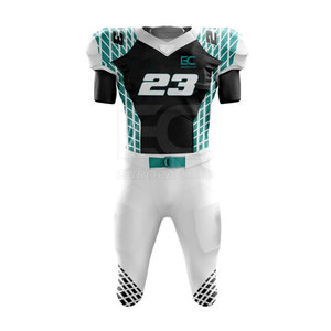 Uniforme de football américain confortable et respirant, matière solide disponible, uniforme de football américain - Product Image 1