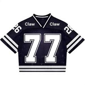 Custom Most Popular High Quality Custom Loose <b>Retro</b> Mesh Breathable American <b>Football</b> Jersey - Product Image 1