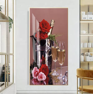 بيع مباشر من المصنع صورة فاكهة برتقالية عصرية عصرية في الجدار لوحة معلقة على الحائط - Product Image 3