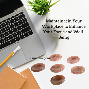 Wholesale <b>Natural</b> <b>Crystal</b> Strawberry Quartz Worry Stone Green Oval Thumb Gemstone Therapy Reiki Massage Chakra Healing AGATE - Product Image 2