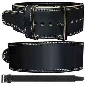 Ceinture de musculation en cuir véritable, outil de haute qualité pour lever de poids robuste - Product Image 5