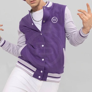 Veste d'hiver pour homme à manches longues, design tendance, haute qualité, style baseball, col montant, 100% coton, personnalisable - Product Image 4