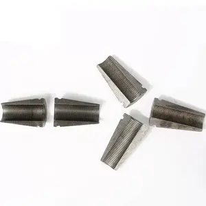 3/8 "acciaio cuneo di ancoraggio palo di tensionamento ancoraggio ancoraggio barilotto e cuneo 1/2" morsetto cunei