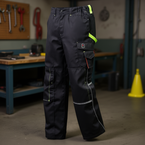 Bundhose Terrax Workwear Gr.48 Schwarz/Limette TERRAX Pant & Skirt Hangers - Product Image 3