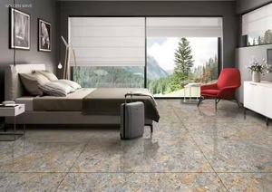 Carreaux de porcelaine européens 60x120cm Usine indienne Meilleur prix Matériaux de construction modernes, y compris la brique réfractaire Large gamme d'options - Product Image 6