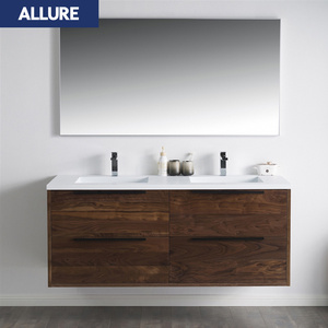 Allure <span class=keywords><strong>falegnameria</strong></span> automatica Set di Storage Design moderno angosciata stile reale India 48 pollici <span class=keywords><strong>bagno</strong></span> vanità produttore - Product Image 1