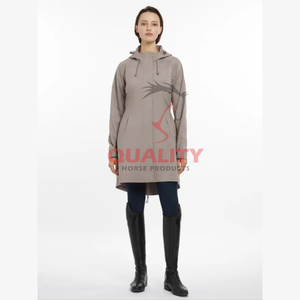 2025 premium élégant femmes équitation long manteau imperméable respirant en plein air formation veste vêtements de sport équestres - Product Image 5