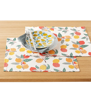 Tapis de Table rectangulaire en coton biologique, antidérapant, 100% coton biologique, certificat GOTS, personnalisé, vente en gros, haute qualité, écologique, OEM, nouvelle collection - Product Image 4