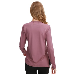 Top Deportivo para Mujer, Cómodo, Transpirable, para Yoga, Gimnasio, Correr, de Secado Rápido, Elástico, de Manga Larga - Product Image 4