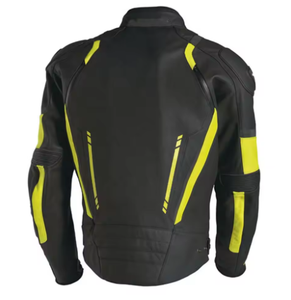 High Quality Cowhide Leather <b>Biker</b> <b>Jacket</b> With Waterproof & Windproof Design - Product Image 2