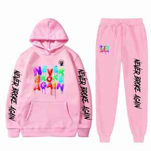 Ropa Deportiva ÚNICA para Mujer, Conjunto de Sudadera con Capucha de Forro Polar Informal para Invierno, Diseño 2 en 1, Tallas Grandes, Ecológico, de Secado Rápido - Product Image 3