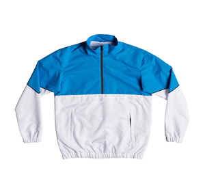 Haute qualité automne personnalisé Polyester toile support Vintage coupe-vent capuche veste pour hommes nouvelle mode surdimensionné imperméable - Product Image 1