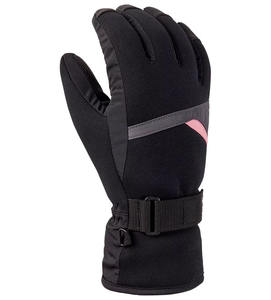 ถุงมือสกีแบบกันน้ำขายส่ง ถุงมือสโนว์บอร์ดกันลมสำหรับฤดูหนาวแบบกำหนดเองได้สำหรับผู้ชายและผู้หญิง - Product Image 1