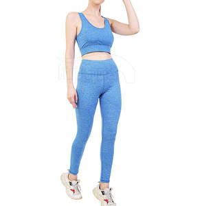 ชุดออกกำลังกายโยคะสำหรับผู้หญิง ผ้ากันน้ำ ไร้รอยต่อ ยืดหยุ่นสูง ระบายอากาศได้ดี ผลิตจากโพลีเอสเตอร์ 100% ยืดได้สี่ทิศทาง ลายพิมพ์ ชุดชั้นในออกกำลังกาย - Product Image 5