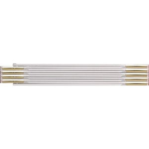 Regla Plegable Blanca Beech <span class=keywords><strong>BMI</strong></span> 9042, Longitud <span class=keywords><strong>2</strong></span> m, Ancho <span class=keywords><strong>16</strong></span> mm, Práctica Conversión MM/cm, Modelo EG III - Product Image 1