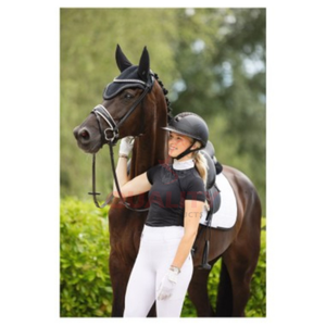 Camiseta de Equitación para Mujer, Elegante, Deportiva, de Tela Elástica, Transpirable, Ligera, de Alto Rendimiento - Product Image 6