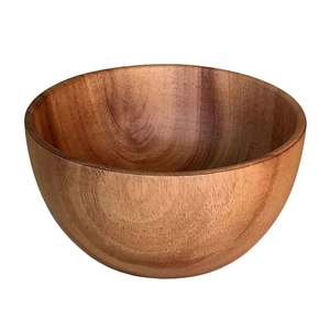 Handmade Beautiful Wooden Salad Bowl Sustainable and Eco-friendly Wood for Special Occasions & Parties - Product Image 3