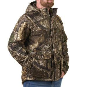 Men's <b>Waterproof</b> <b>Camouflage</b> Print Soft Shell <b>Jacket</b> Windproof Thermal Outdoor Coat with Bayer Material Technology Hunting Gear - Product Image 2