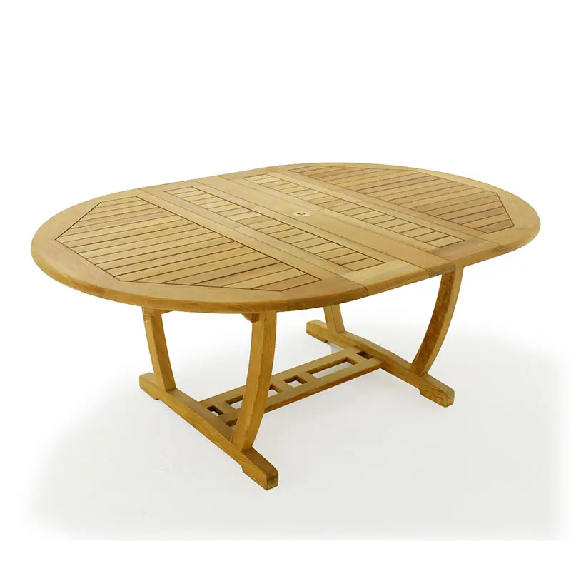 โต๊ะไม้สัก Martinique โต๊ะรับประทานอาหารไม้สักโต๊ะพับได้