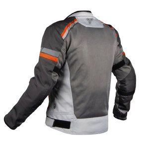 Veste de moto unisexe d'été, taille plus, équipement de protection, course, réfléchissante, manches longues, 220g polyester/nylon - Product Image 2