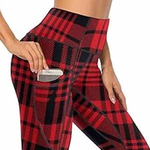 FLW Pantalon de yoga taille haute tie dye Leggings de sport pour femmes Leggings en nylon sans couture Scrunch Butt Leggings - Product Image 2