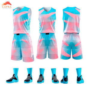 เครื่องแบบบาสเก็ตบอลเครื่องแบบบาสเก็ตบอลดีไซน์ใหม่ล่าสุดจากโรงงาน - Product Image 3