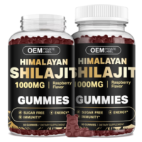 Gummies de Shilajit 100% authentiques pour hommes et femmes, qualité or, riches en acide fulvique et plus de 85 minéraux pour stimuler l'énergie