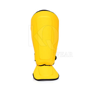 Training Shin <b>Pads</b> Leather Lightweight Durable Professional Protection Adjustable for Football Training <b>Practice</b> Matches Sports - Product Image 4