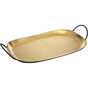 Plateaux en aluminium de forme ronde, taille personnalisée, plateau de service alimentaire doré pour table, utilisations dans les hôtels et les mariages - Product Image 3