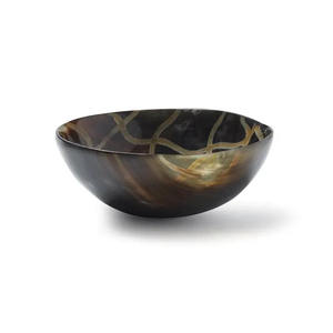 Bol en corne de buffle poli, jetable, décoratif pour les fêtes, disponible en toutes tailles, artisanat indien en corne pour la maison et la décoration - Product Image 4