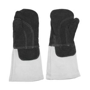 Nouveaux gants de soudage en cuir à doigt complet de qualité avec des gants en cuir améliorés hydrofuges à paume rembourrée pour hommes - Product Image 5