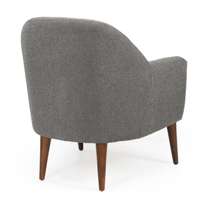 Silla de Descanso Ron Mam, Ecológica, Portátil, Contemporánea, Moderna, para Sala de Estar, con Patas de Madera y Acrílico - Product Image 4