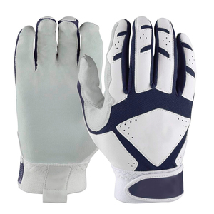 Venta al por mayor de guantes de bateo de béisbol y softbol transpirables de cuero genuino superventas equipo deportivo personalizable - Product Image 4
