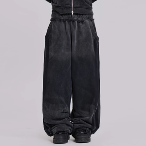 กางเกงวอร์มขายาวเอวสูงทรงสกินนี่ผ้าฟลีซหนานุ่มสำหรับฤดูหนาว ผู้หญิง สีอ่อน - Product Image 1